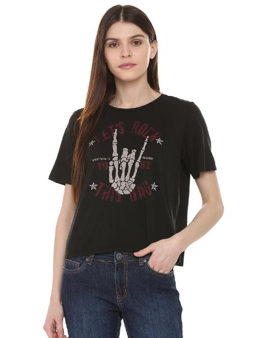 short sleeved graphic print tee - 15988147 - Very Small Image - 1