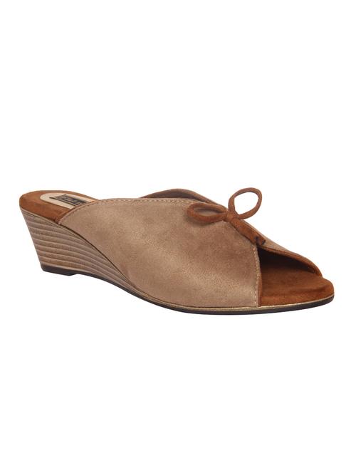 beige slip on wedges - 15988455 - Very Small Image - 1