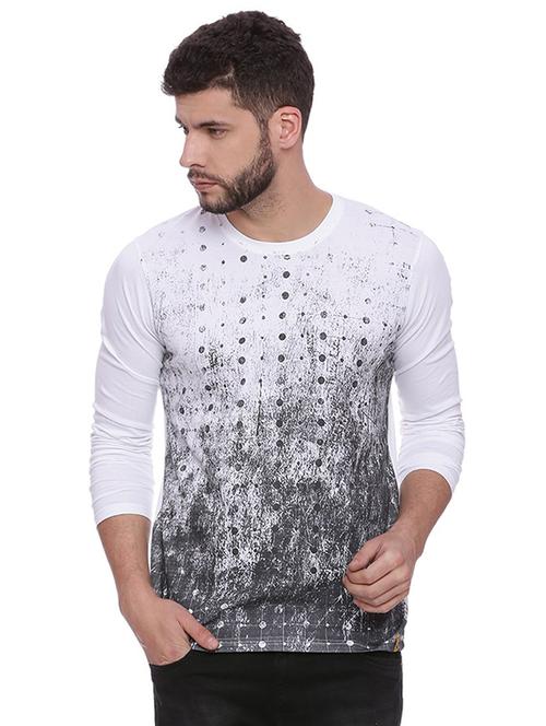 white printed tshirt - 15988652 - Very Small Image - 1
