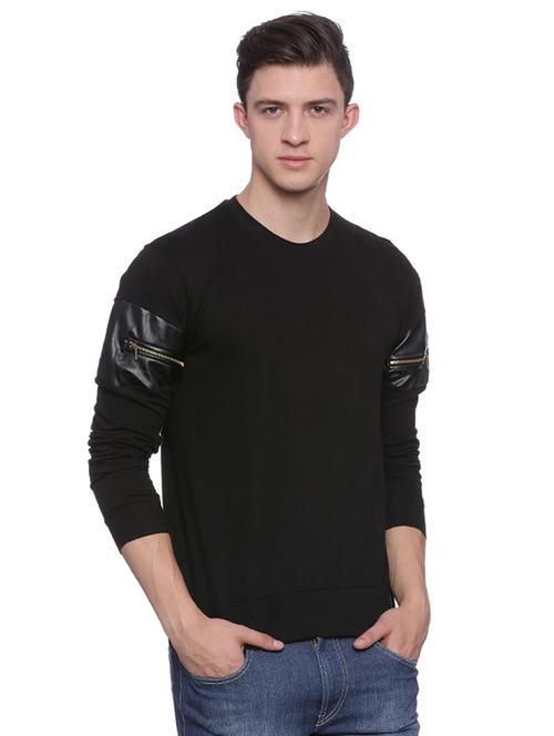 black solid tshirt - 15988660 - Very Small Image - 1