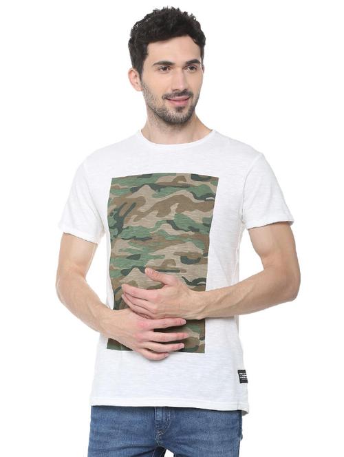 white camouflage tshirt - 15988846 - Very Small Image - 1
