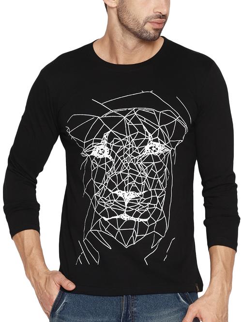 black printed tshirt - 15988929 - Very Small Image - 1