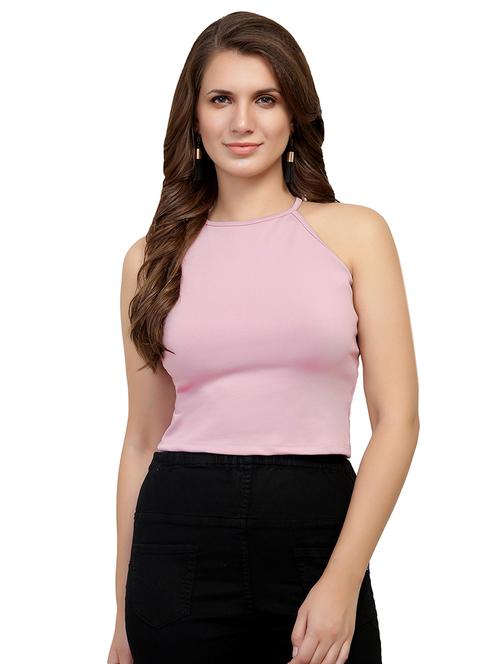 halter neck crop top - 15996469 - Very Small Image - 1