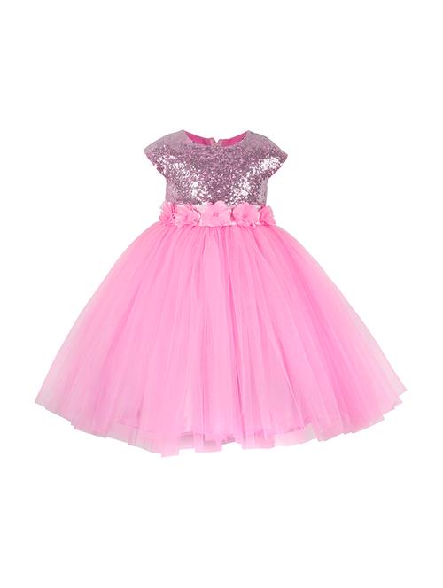 pink net frock - 15997111 - Very Small Image - 1