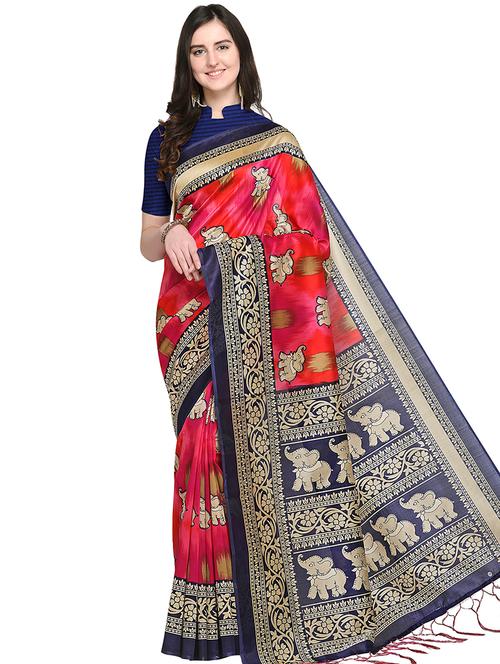 conversational mysore silk saree with blouse - 15998174 - Very Small Image - 1