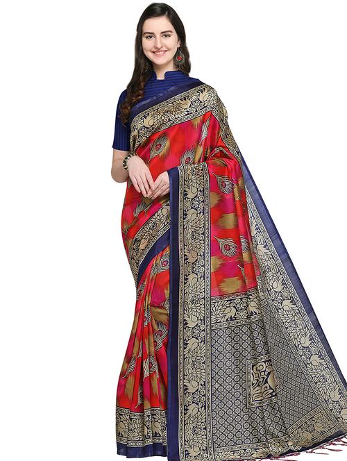conversational mysore silk saree with blouse - 15998176 - Very Small Image - 1