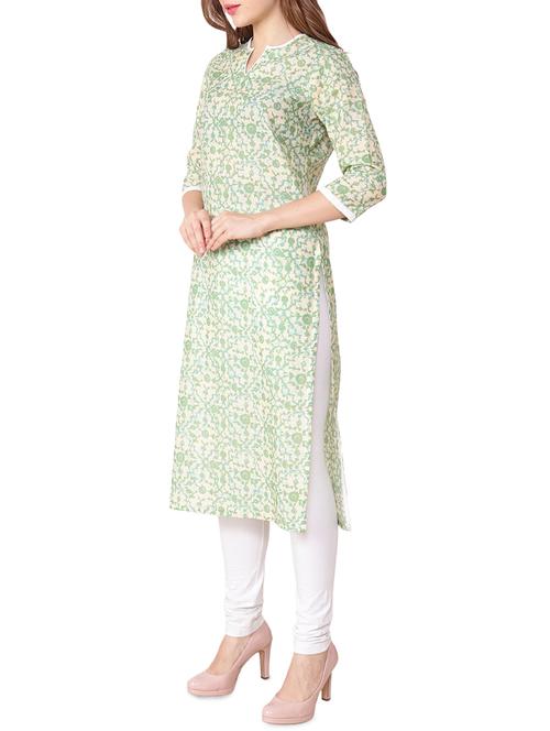 straight printed kurta - 15998180 - Very Small Image - 1