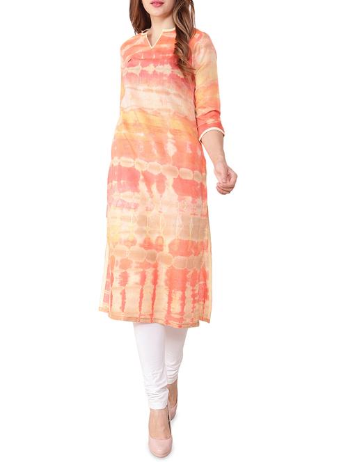 straight printed kurta - 15998182 - Very Small Image - 1