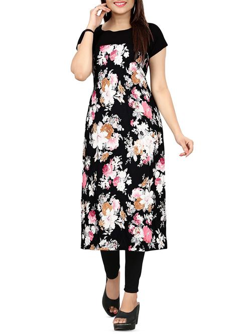 floral straight kurta - 15998773 - Very Small Image - 1