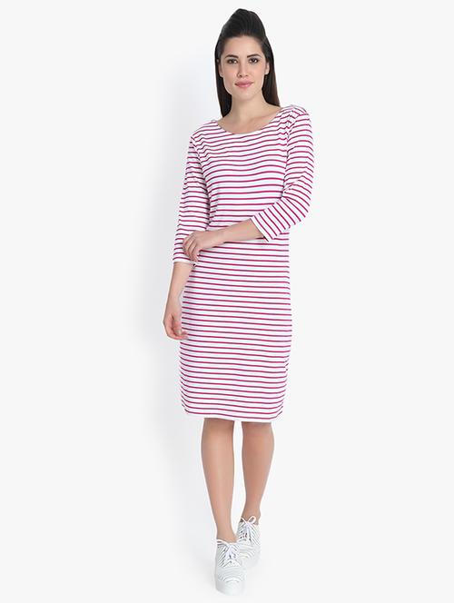 striped sheath dress - 16000618 - Very Small Image - 1