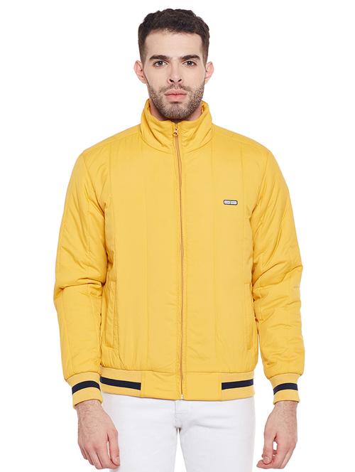yellow nylon quilted jacket - 16001929 - Very Small Image - 1