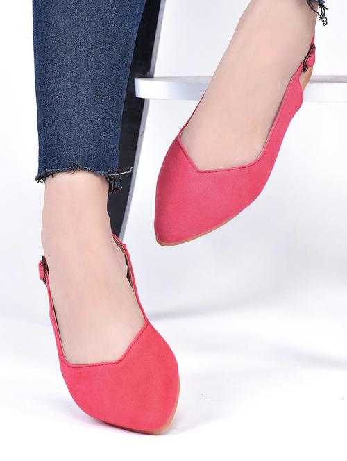 pink back strap sandals - 16002101 - Very Small Image - 1