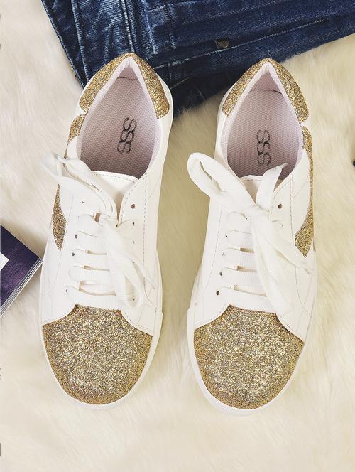 white lace-up sneakers - 16002144 - Very Small Image - 1