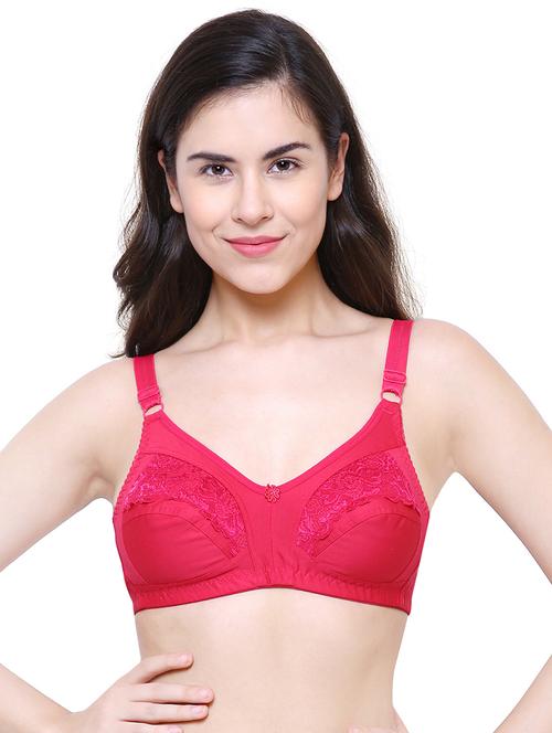 lace detail minimizer bra - 16002396 - Very Small Image - 1