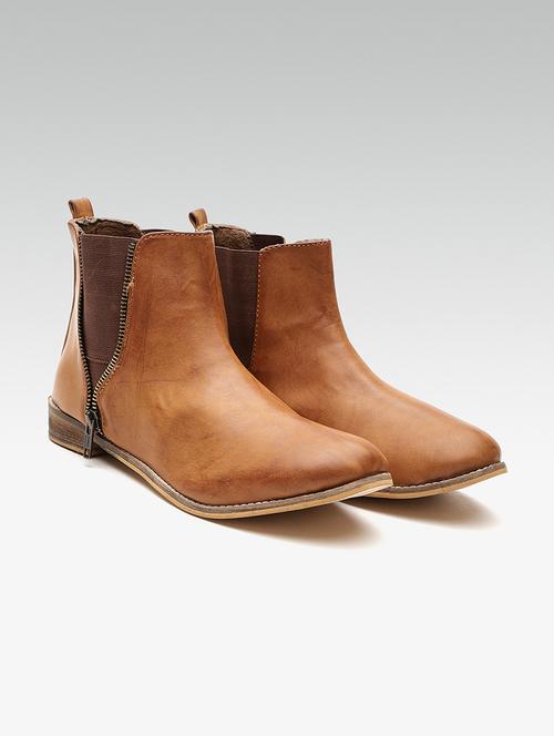 tan ankle boots - 16002709 - Very Small Image - 1