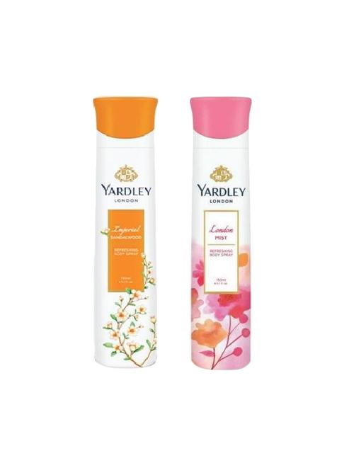 yardley london deodorant for women sandalwood and mist combo pack 2 (150 ml)… - 16004554 - Very Small Image - 1