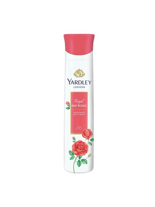 yardley london royal red roses refreshing deo for women, 150ml - 16004572 - Very Small Image - 1
