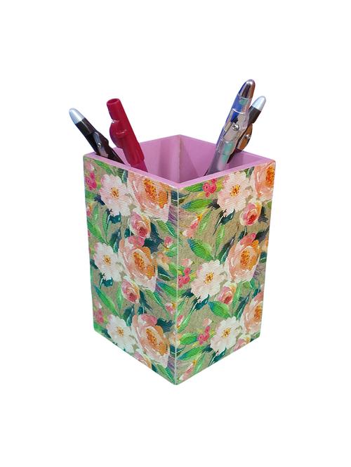 decoupage mdf wooden cutlery stand - 16006158 - Very Small Image - 1