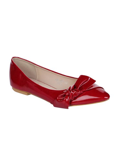 red slip on ballerinas - 16007302 - Very Small Image - 1