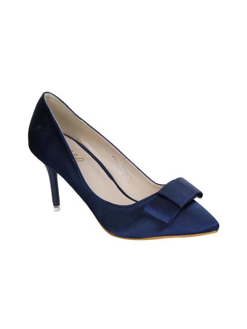 navy slip on pumps - 16007314 - Very Small Image - 1