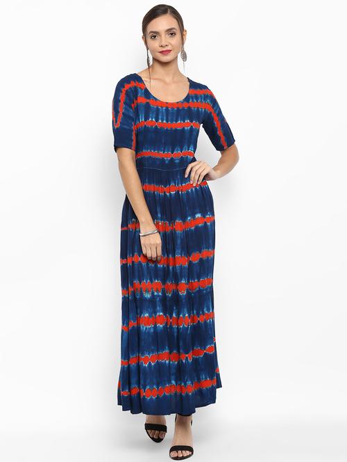 flared printed kurta - 16007475 - Very Small Image - 1