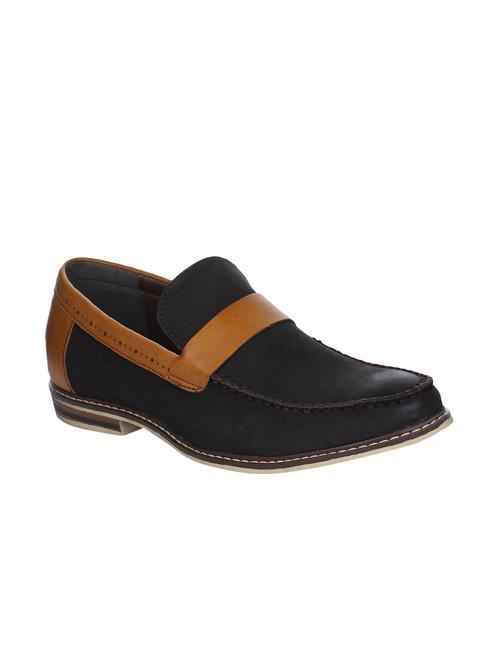 tan leather formal slip ons - 16007931 - Very Small Image - 1