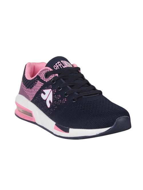 navy lace-up sports shoes - 16008314 - Very Small Image - 1