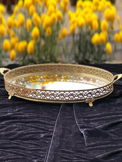 decorative mirror tray - 16010998 - Very Small Image - 1