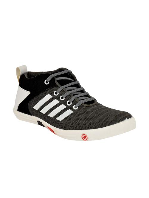 grey mesh lace up sneakers - 16011203 - Very Small Image - 1
