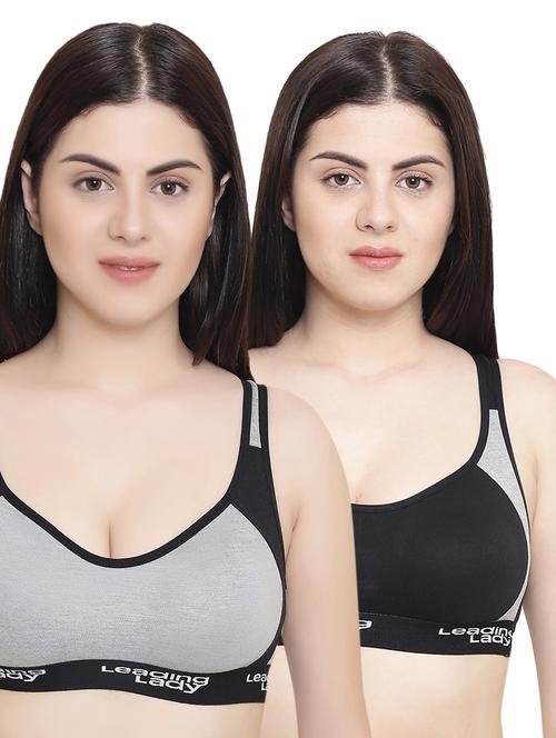 set of 3 racer back sports bra - 16012975 - Very Small Image - 1