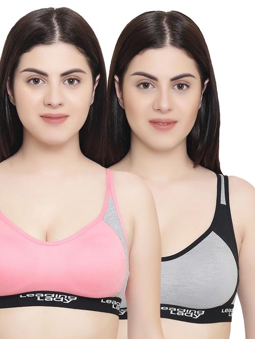 set of 3 racer back sports bra - 16012978 - Very Small Image - 1