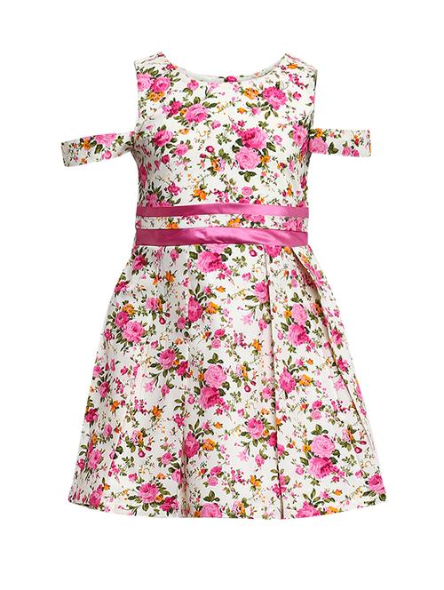 pink cotton frock - 16013485 - Very Small Image - 1