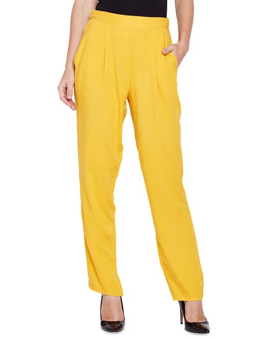 elasticated waist pleated trouser - 16013825 - Very Small Image - 1