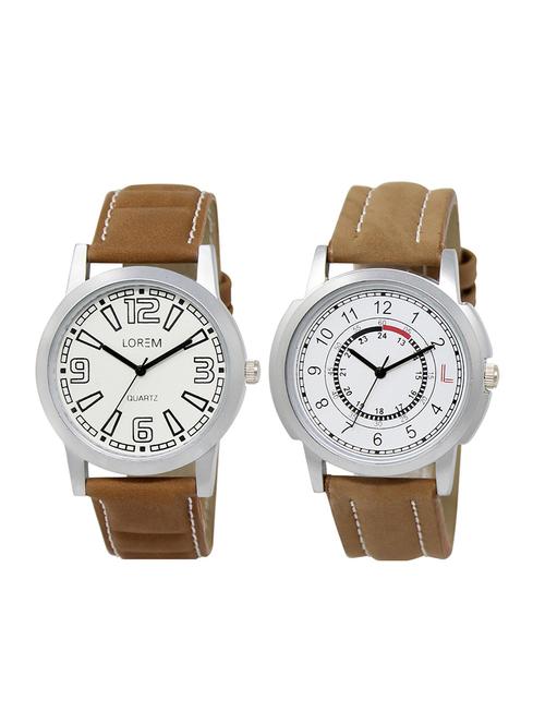 set of 2 analog combo watches - 16014137 - Very Small Image - 1