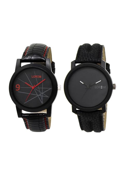 set of 2 analog combo watches - 16014560 - Very Small Image - 1