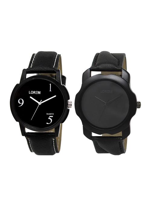 set of 2 analog combo watches - 16014690 - Very Small Image - 1