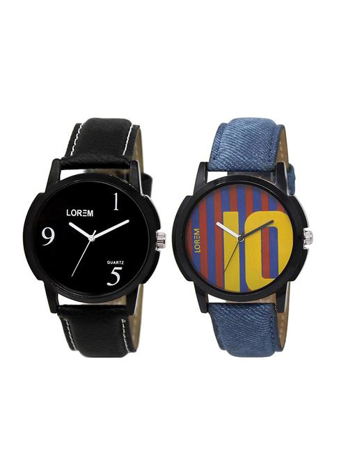 set of 2 analog combo watches - 16014702 - Very Small Image - 1