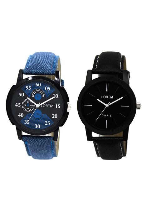 set of 2 analog combo watches - 16014981 - Very Small Image - 1