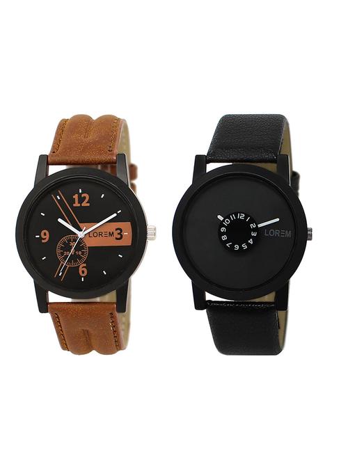 set of 2 analog combo watches - 16015032 - Very Small Image - 1