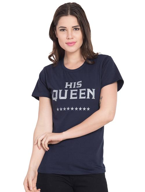 letter print short sleeved tee - 16015106 - Very Small Image - 1