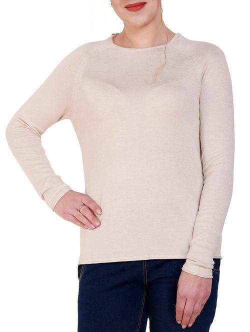 crew neck high low top - 16015289 - Very Small Image - 1