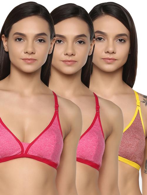 set of 3 plunge bras - 16015877 - Very Small Image - 1