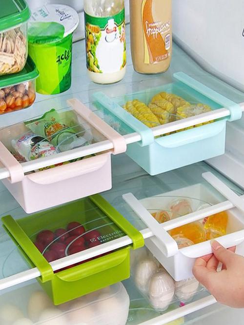jen 4 pcs fridge storage rack, fridge shelf (multi color) - 16016157 - Very Small Image - 1