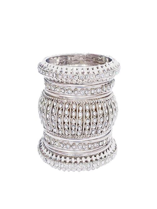 silver metal bangle - 16016291 - Very Small Image - 1
