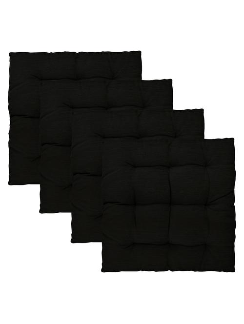 story@home square corduroy chair pad - 14 inch x 14 inch - 16016354 - Very Small Image - 1