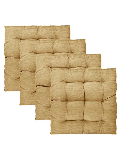 story@home square corduroy chair pad - 14 inch x 14 inch - 16016358 - Very Small Image - 1
