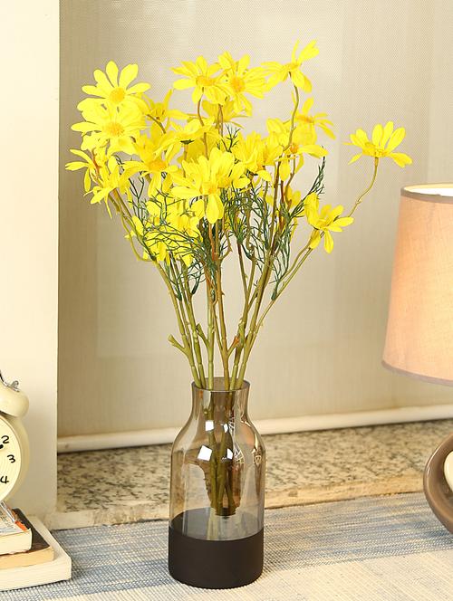 aapno rajasthan plastic yellow artificial flowers - 16016408 - Very Small Image - 1