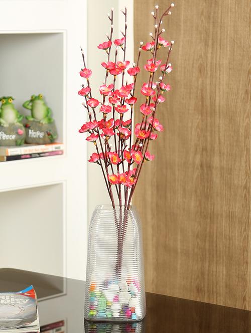 aapno rajasthan plastic peach artificial flowers - 16016453 - Very Small Image - 1