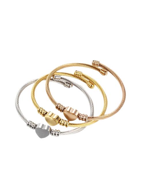 gold crystal bangle bracelet - 16017055 - Very Small Image - 1