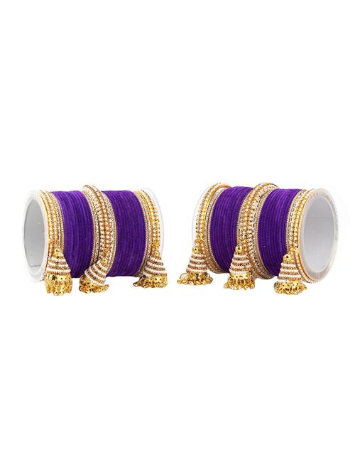 purple metal bangle - 16019324 - Very Small Image - 1